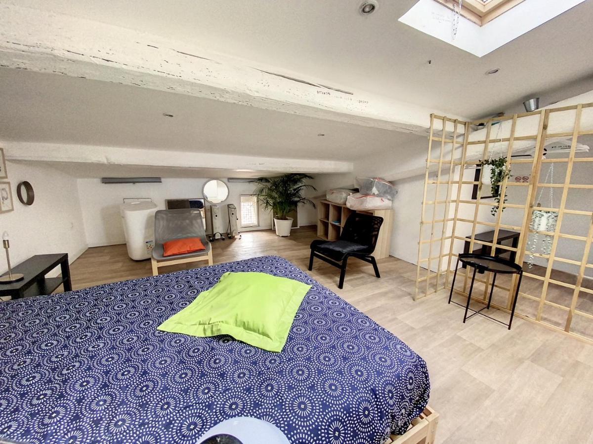 Grand St Pierre Studio Mansarde Atypique Climatise Sète Eksteriør billede